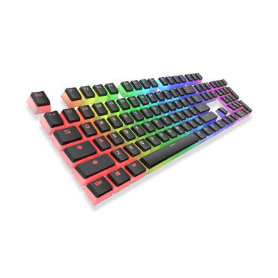 Tecware Pudding PBT Keycaps - Black